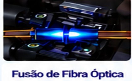 Fusão de fibra óptica